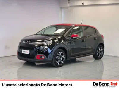 Usata Citroën C3 PureTech 82 CV (60 kW) 2018 Nero Utilitaria