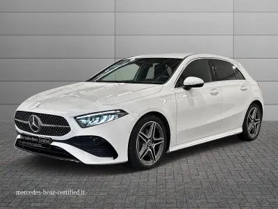Usata Mercedes A180 Advanced 116 CV (85 kW) 2025 Bianco polare Berlina