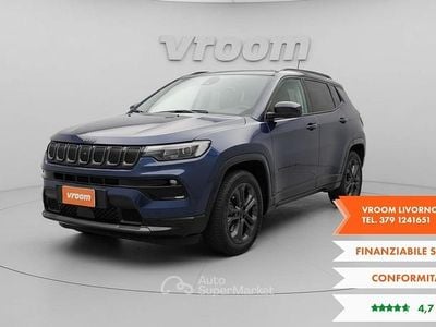 Käytetty Jeep Compass 131 HP (96 kW) 2021 Sininen Katumaasturi