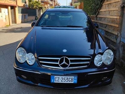 Usata Mercedes CLK220 Avantgarde 150 CV (110 kW) 2005 Blu Coupé