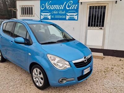 Usata Opel Agila Enjoy 86 CV (63 kW) 2009 Blu Utilitaria