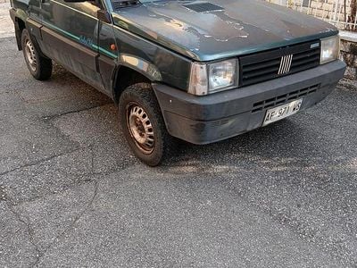Begagnad Fiat Panda Club 1995 Grön Halvkombi
