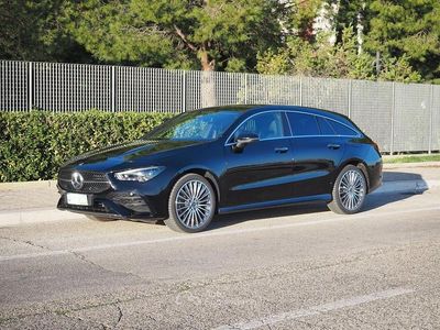 Usata Mercedes CLA250e AMG Line Premium Plus 163 CV (119 kW) 2024 Nero Berlina
