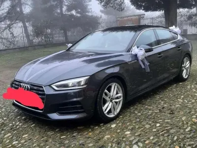 Usata Audi A5 190 CV (139 kW) 2017 Grigio Coupé