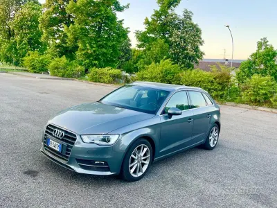Usata Audi A3 Ambiente 150 CV (110 kW) 2014 Grigio Berlina