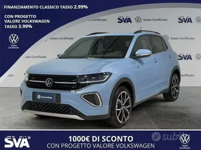 Nuova VW T-Cross R-line Plus 115 CV (84 kW) 2026 Blu SUV