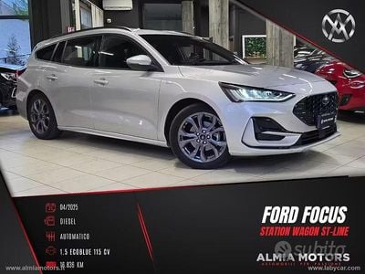Usata Ford Focus ST-Line 115 CV (84 kW) 2025 Grigio Berlina