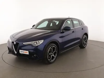 Usata Alfa Romeo Stelvio Lusso 210 CV (154 kW) 2019 Blu SUV