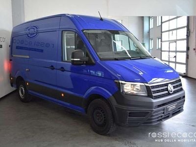 Usata VW Crafter 102 CV (75 kW) 2019 Blu Furgone