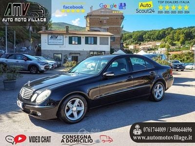 Usata Mercedes E200 Elegance 177 CV (130 kW) 2004 Nero Berlina