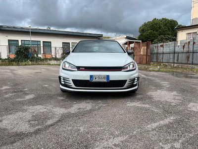 Usata VW Golf VII GTD 184 CV (135 kW) 2013 Bianco Berlina