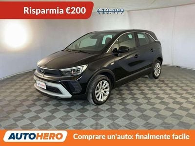 Usata Opel Crossland X Elegance 110 CV (80 kW) 2022 Nero SUV