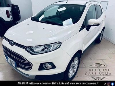 Usata Ford Ecosport Titanium 95 CV (69 kW) 2016 Bianco SUV
