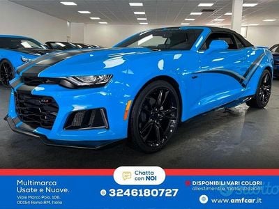 Usata Chevrolet Camaro 2022 Blu Cabrio