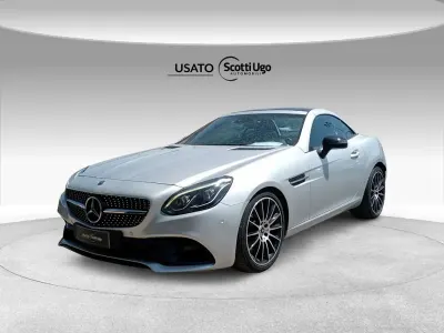 Usata Mercedes SLC250 Premium 204 CV (150 kW) 2017 Argento Cabrio