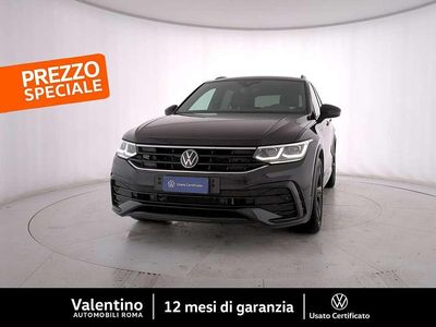 Usata VW Tiguan R-line 150 CV (110 kW) 2023 Nero SUV