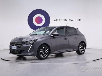 Usata Peugeot 208 Allure 101 CV (74 kW) 2021 Grigio Utilitaria
