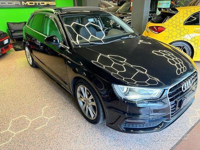 Usata Audi A3 S-Line 110 CV (80 kW) 2016 Nero Berlina
