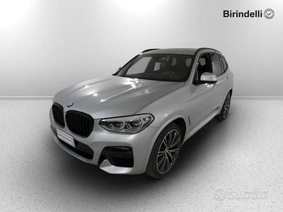Usata BMW X3 M Sport 190 CV (139 kW) 2020 Glaciersilber metallizzato SUV