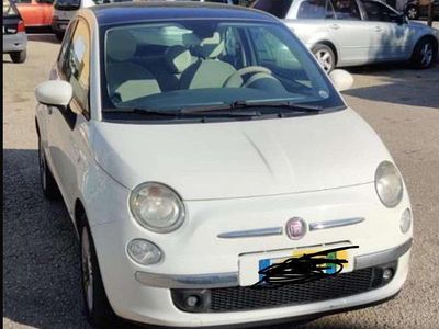 Usata Fiat 500 Lounge 69 CV (50 kW) 2010 Bianco Utilitaria