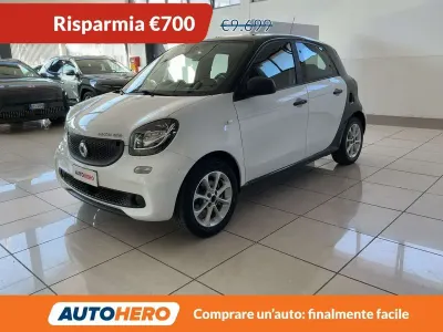 Usata Smart ForFour Electric Drive 60 kW (82 CV) 2018 Bianco Utilitaria
