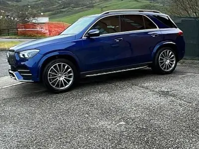 Usado Mercedes GLE300 Premium Plus 245 CV (180 kW) 2021 Azul SUV