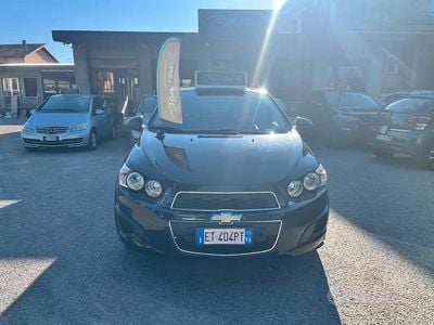 Usata Chevrolet Aveo LTZ 86 CV (63 kW) 2013 Nero Berlina