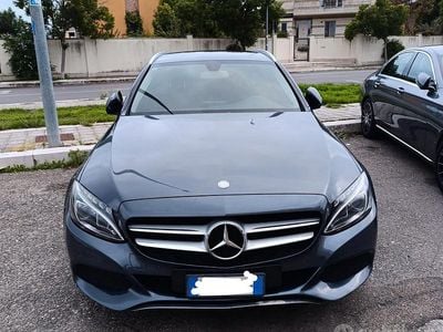 Usata Mercedes C220 170 CV (125 kW) 2015 Grigio Station wagon
