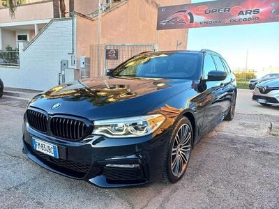 Usata BMW 520 M Sport 190 CV (139 kW) 2017 Blu/azzurro Station wagon