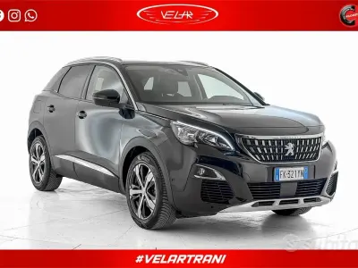 Usata Peugeot 3008 Allure 120 CV (88 kW) 2017 Nero SUV
