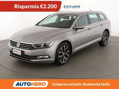 Usata VW Passat Highline 150 CV (110 kW) 2016 Grigio Station wagon