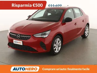 Usata Opel Corsa Elegance 75 CV (55 kW) 2022 Rosso Utilitaria