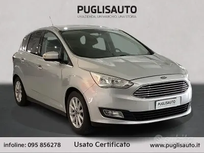 Usata Ford C-MAX Titanium 120 CV (88 kW) 2017 Argento Monovolume