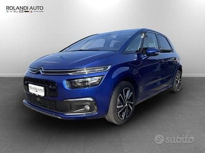 Usata Citroën C4 SpaceTourer Shine 120 CV (88 kW) 2018 Blu Monovolume