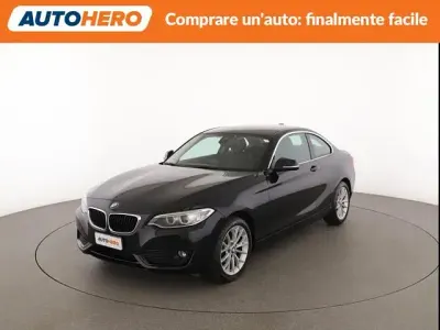 Usata BMW 218 Advantage 150 CV (110 kW) 2016 Nero Coupé
