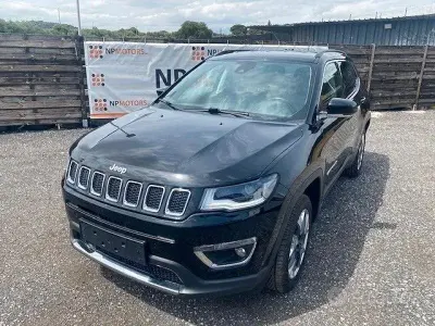 Käytetty Jeep Compass Limited 140 HP (102 kW) 2019 Musta Katumaasturi