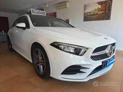 Usata Mercedes A250 AMG 224 CV (164 kW) 2019 Bianco Berlina