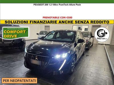 Usata Peugeot 208 Allure 101 CV (74 kW) 2023 Nero Utilitaria