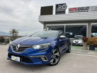 Usata Renault Mégane GT Line GT-Line 131 CV (96 kW) 2017 Blu Berlina