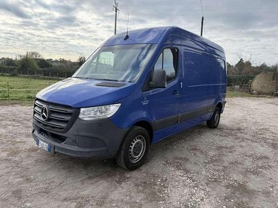 Usata Mercedes Sprinter 114 CV (83 kW) 2019 Blu/azzurro Furgone