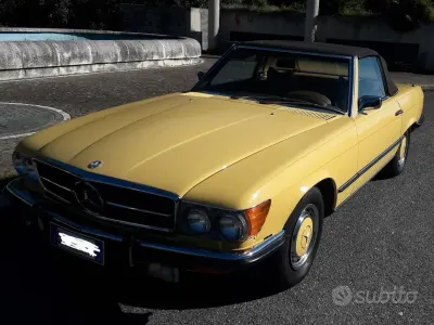 Usata Mercedes SL450 1970 Giallo Cabrio