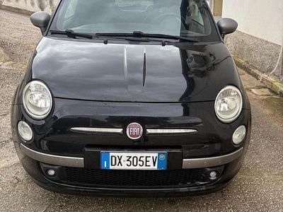 Usata Fiat 500 69 CV (50 kW) 2009 Nero Cabrio