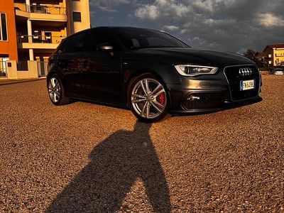Usata Audi A3 S-Line 2014 Grigio Monovolume
