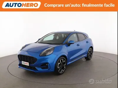 Begagnad Ford Puma ST-Line 125 HK (91 kW) 2022 Blå SUV