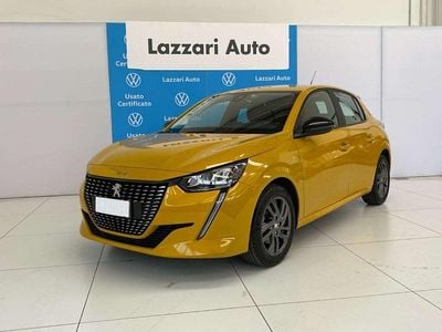 Usata Peugeot 208 Allure 101 CV (74 kW) 2022 Giallo Utilitaria