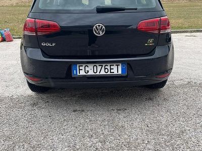 Usata VW Golf VII Comfortline 110 CV (80 kW) 2016 Blu Berlina