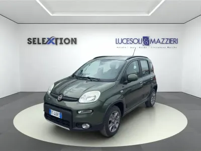 Usata Fiat Panda 4x4 S 74 CV (54 kW) 2013 Verde Utilitaria