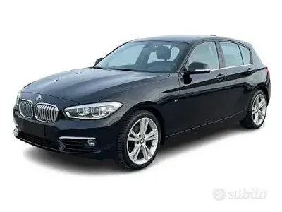 Usata BMW 116 M Sport 116 CV (85 kW) 2017 Nero Utilitaria
