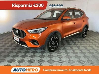 Usata MG ZS Luxury 106 CV (77 kW) 2023 Arancione SUV