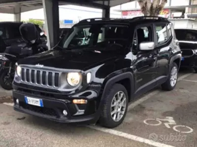 Usata Jeep Renegade Limited 130 CV (95 kW) 2021 Nero SUV